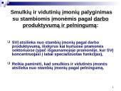 Smulkios ir vidutinės įmonės Europoje: dydis, struktūra, veiklų rūšys 10 puslapis