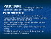 Socialinio pedagogo darbas su socialiai pažeistomis šeimomis 3 puslapis
