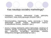 Socialinio marketingo samprata 15 puslapis