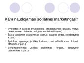 Socialinio marketingo samprata 16 puslapis