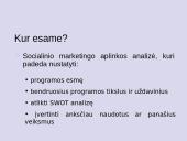 Socialinis marketingas. Strateginis planavimas 3 puslapis