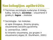 Sociologijos samprata 3 puslapis