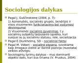 Sociologijos samprata 7 puslapis