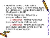 Sociologinių tyrimų metodologija 15 puslapis