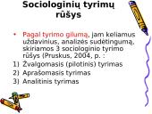 Sociologinių tyrimų metodologija 18 puslapis