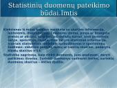 Statistinių duomenų pateikimo būdai 2 puslapis
