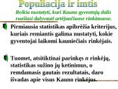 Statistinis stebėjimas: populiacija ir imtis 2 puslapis