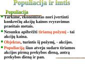 Statistinis stebėjimas: populiacija ir imtis 15 puslapis