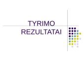 Statistinis tyrimas: "Organų donorystė" 3 puslapis