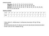 Statistinis tyrimas: mokinių pasiskirstymas klasėje pagal svorį 3 puslapis