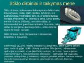 Stiklas, stiklo gaminiai ir apdirbimo technologijos bei naudojimas šiuolaikiniame mene 13 puslapis