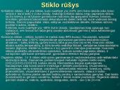Stiklas, stiklo gaminiai ir apdirbimo technologijos bei naudojimas šiuolaikiniame mene 8 puslapis