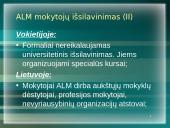 Straipsnio analizė: "Suaugusiųjų mokytojo išskirtinumas ir vaidmuo aukštesniųjų liaudies mokyklų veikloje" 7 puslapis