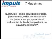 Strateginė analizė: sporto klubų tinklas "Impuls" 19 puslapis