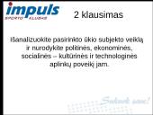 Strateginė analizė: sporto klubų tinklas "Impuls" 4 puslapis
