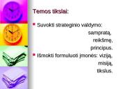 Strateginio valdymo principai, reikšmė, misija bei tikslai 2 puslapis