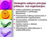Strateginio valdymo principai, reikšmė, misija bei tikslai 7 puslapis