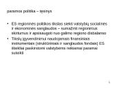 Struktūrinė parama, veiksmų programa Ekonomikos augimas 11 puslapis