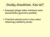Studijų draudimas 3 puslapis