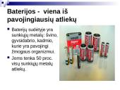 Sunkiųjų metalų poveikis  žmogaus organizmui 5 puslapis