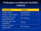 Svajonių šalis: Italija 9 puslapis