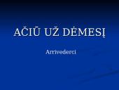 Svajonių šalis: Italija 10 puslapis