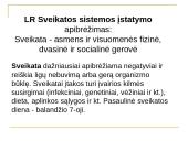 Sveikata ir sveikatos įstatymas 2 puslapis