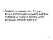 Sveikatos apibrėžimai 7 puslapis