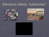 Kas yra šiltnamio efektas? 10 puslapis