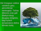 Šiltnamio efektas - dujos griaunančios gamtos pusiausvyrą 9 puslapis