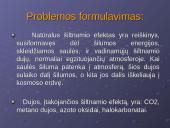 Šiltnamio efektas. Priežastinių ryšių diagrama 2 puslapis