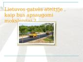 Švaraus ir sveiko transporto vizija 12 puslapis