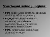 Švinas. Skaidrės 8 puslapis