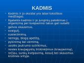 Švinas, kadmis, gyvsidabris – toksiški elementai 7 puslapis