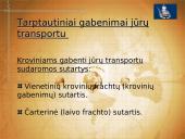 Tarptautiniai krovinių pervežimai 9 puslapis
