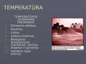 Temperatūra ir spinduliuotė kaip ekologiniai veiksniai 8 puslapis