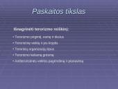 Terorizmas kaip viena iš naujų ekstremalių situacijų priežasčių 2 puslapis