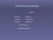 Terorizmas kaip viena iš naujų ekstremalių situacijų priežasčių 3 puslapis