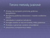 Terorizmas kaip viena iš naujų ekstremalių situacijų priežasčių 6 puslapis