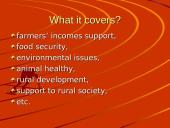 The Common Agricultural Policy (CAP) 2 puslapis