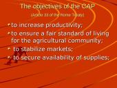 The Common Agricultural Policy (CAP) 6 puslapis