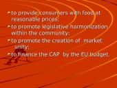 The Common Agricultural Policy (CAP) 7 puslapis