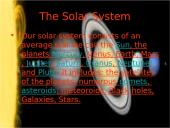 The Solar System 1 puslapis
