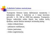 Transporto paslaugų kainodara 18 puslapis