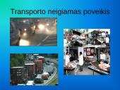 Transporto sistema ir jos funkcionavimas 19 puslapis