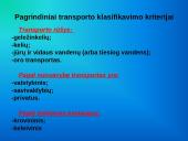 Transporto sistema ir jos funkcionavimas 5 puslapis