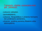 Transporto sistema ir jos funkcionavimas 9 puslapis