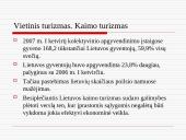 Turizmo nauda Lietuvos ekonomikai 14 puslapis