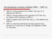 Turizmo nauda Lietuvos ekonomikai 10 puslapis