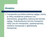 Turizmo transporto priemonių analizė su pasiūlymu 13 puslapis